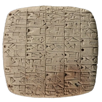 Tablette d’écriture cunéiforme