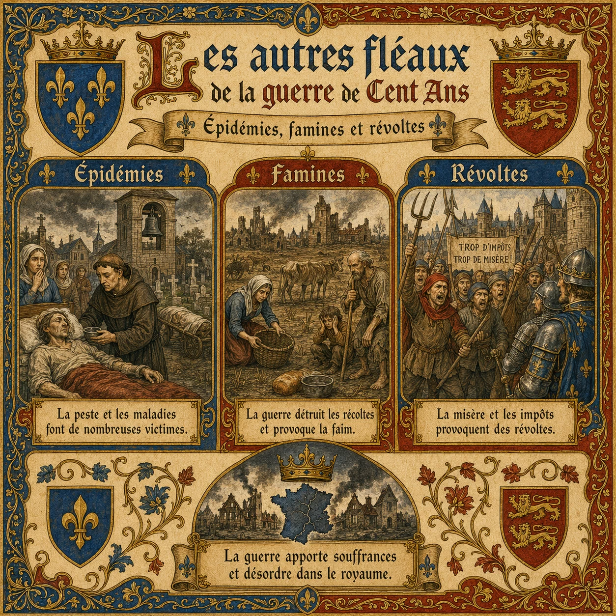 Crises du XIVe et du XVe siècle