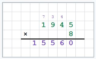 1945 x 8 =
