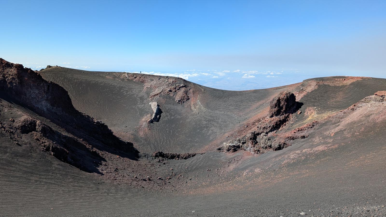 Cratère secondaire au pied de l'Etna