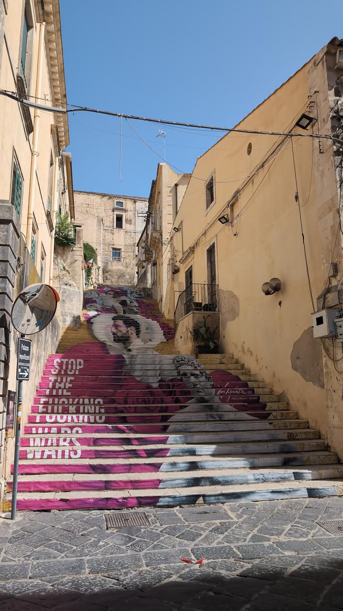 Escalier en trompe-l’œil