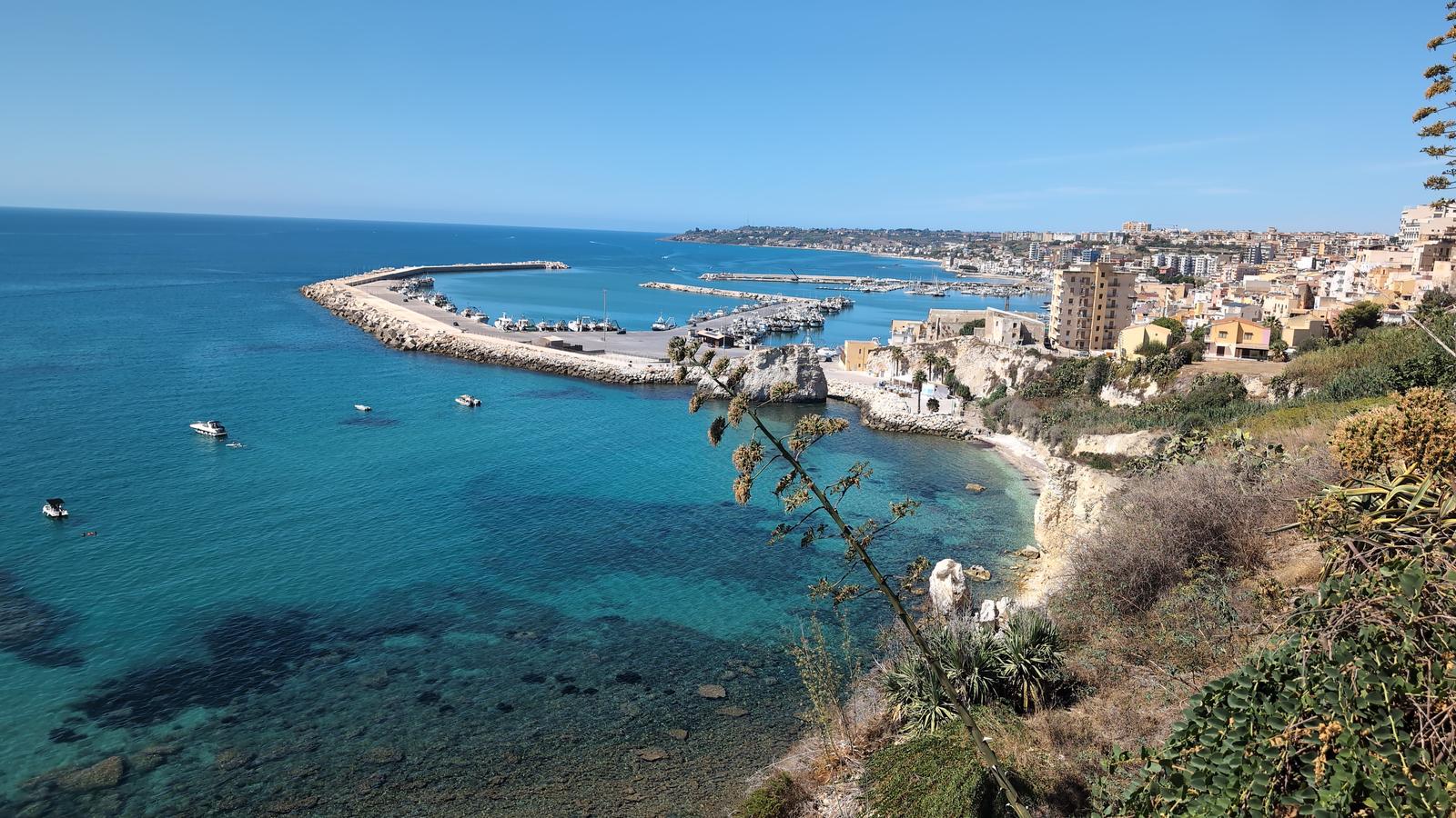 Le port depuis le belvédère
