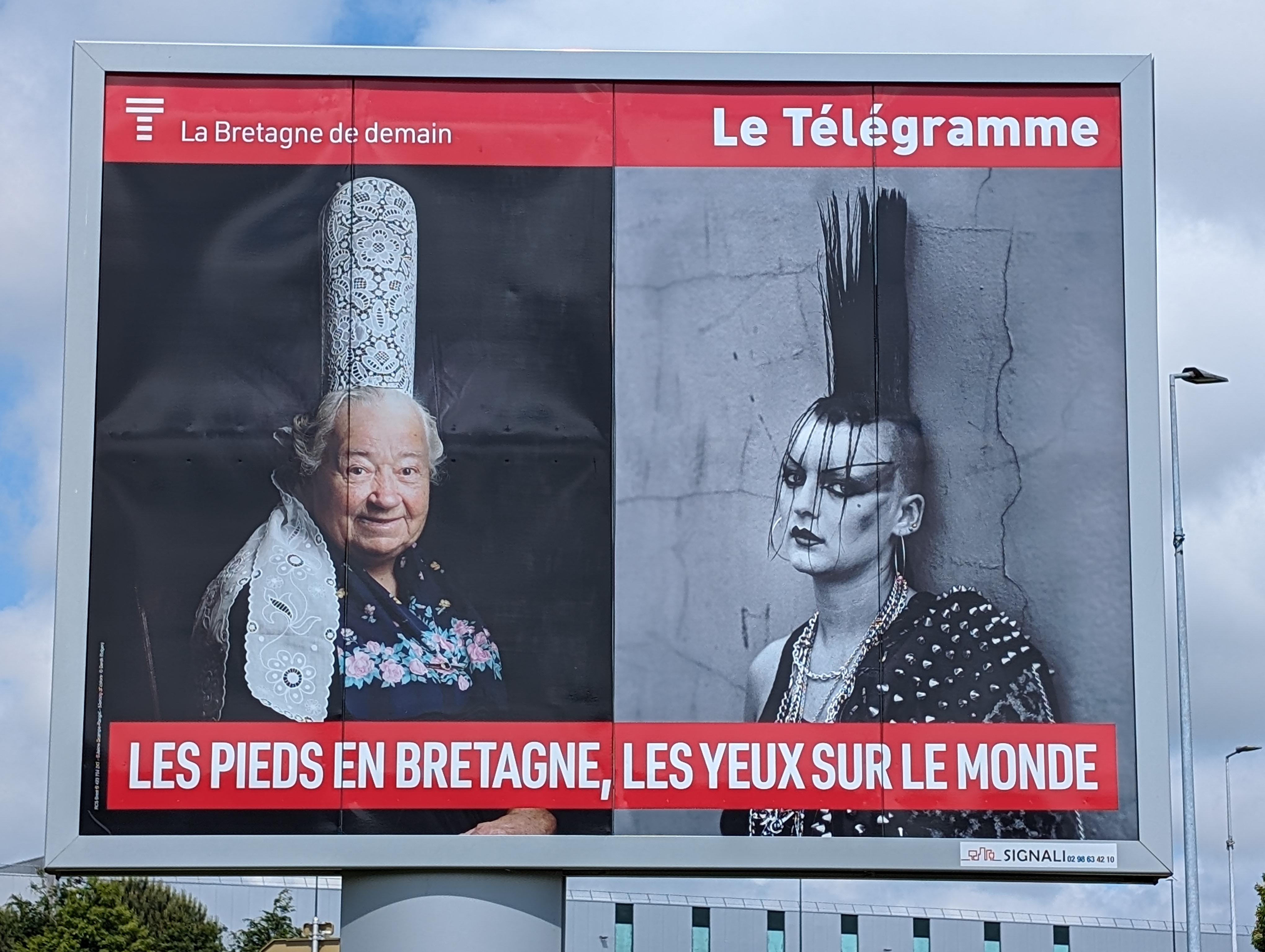 Pub pour le canard local