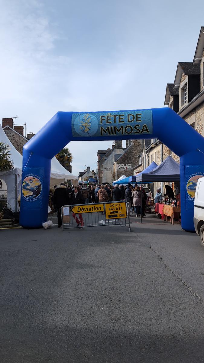 Fête du mimosa à Saint-Jean-Le-Thomas